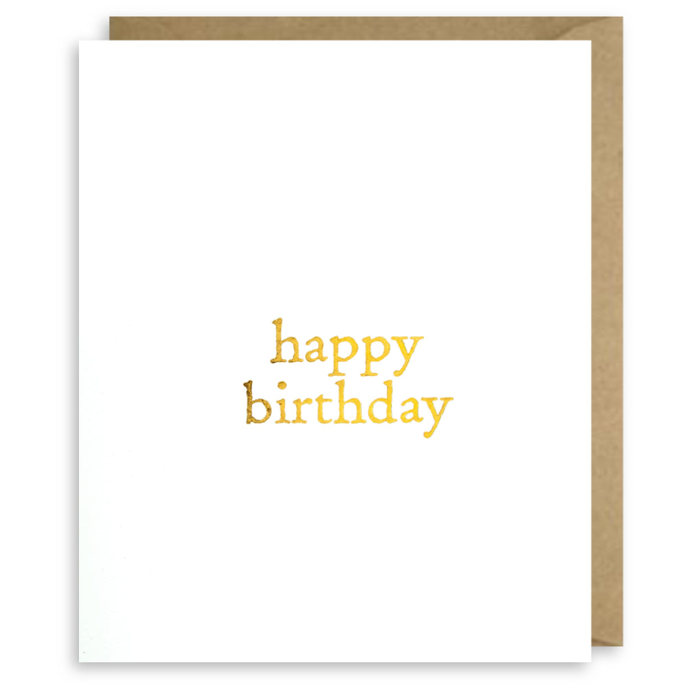 HAPPY BIRTHDAY