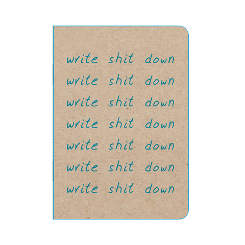 WRITE SHIT DOWN MINI-NOTEBOOK