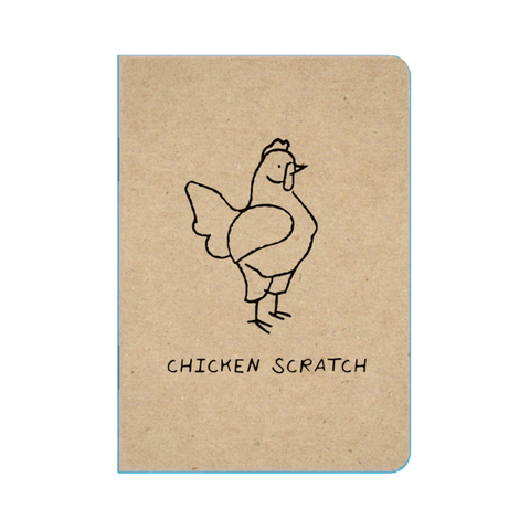 CHICKEN SCRATCH MINI-NOTEBOOK