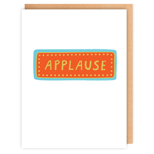APPLAUSE SIGN Second Story Cards