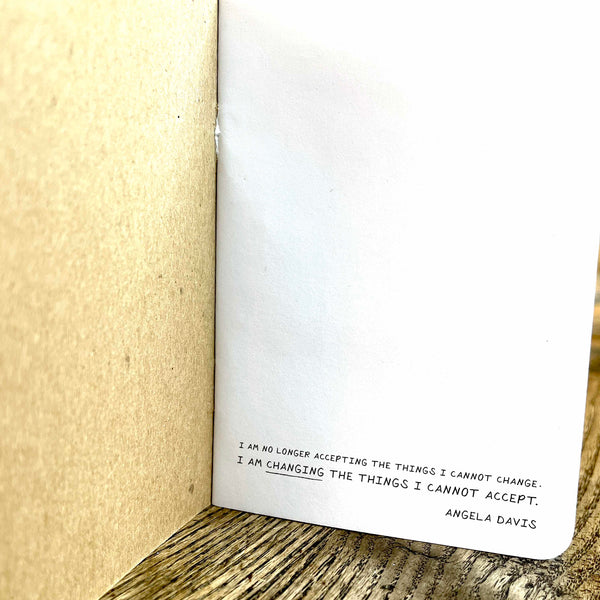 EQUAL WRITES MINI-NOTEBOOK