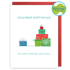 DECEMBER BIRTHDAYS