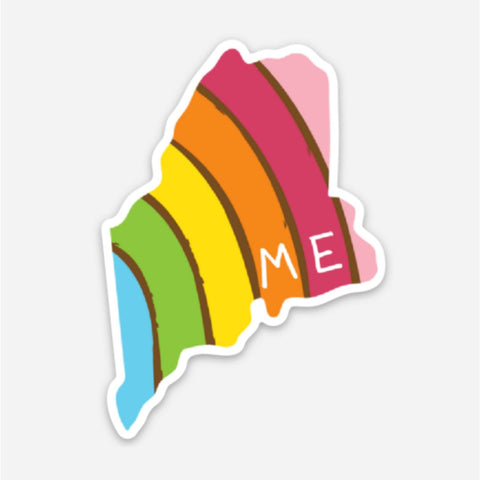 PRIDE STATE STICKER - MAINE