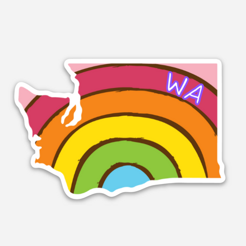 PRIDE STATE STICKER - WASHINGTON