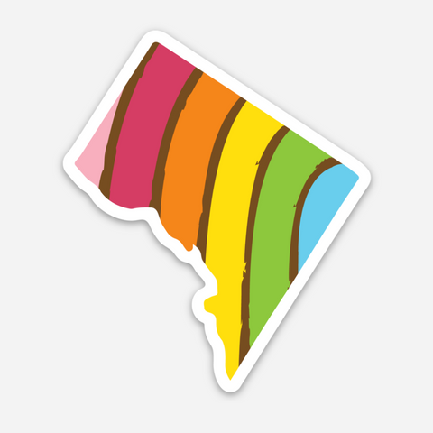 PRIDE STATE STICKER - DC