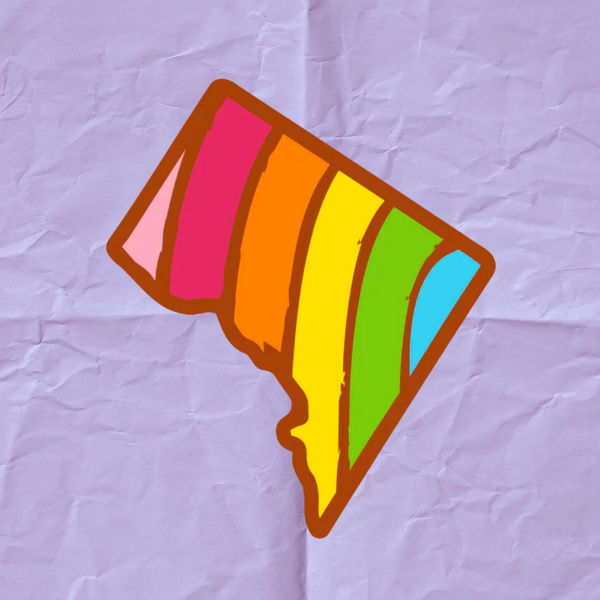 D.C. PRIDE STICKER PACK