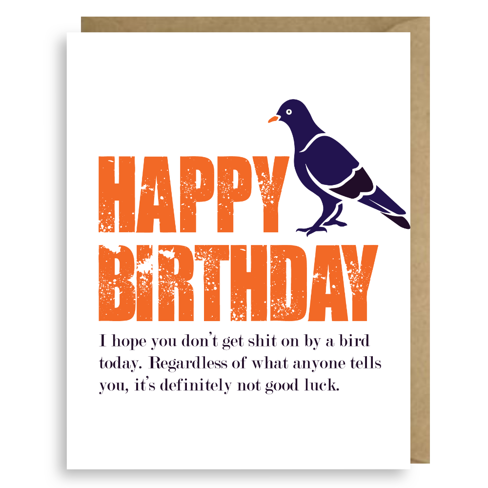 HAPPY "BIRD-DAY"