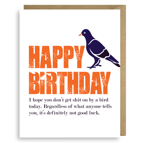 HAPPY "BIRD-DAY"