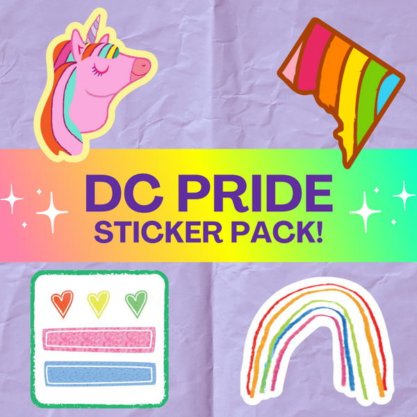 D.C. PRIDE STICKER PACK