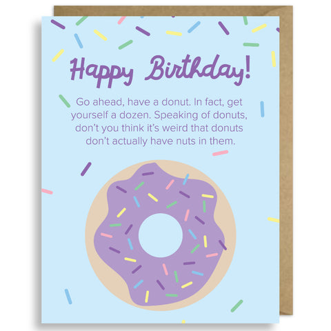 BIRTHDAY DONUTS