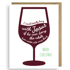 MERRY CHRISTMAS: TURNING WATER INTO WINE