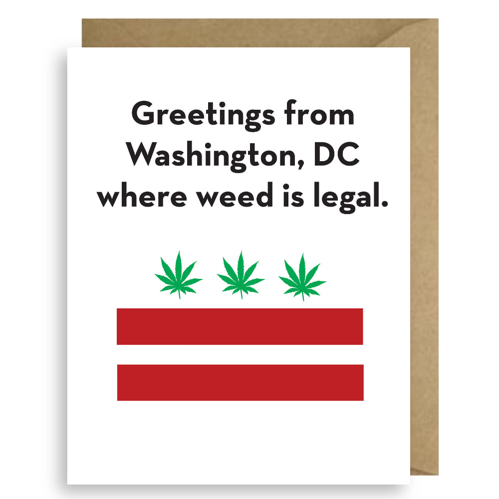 WEED IS LEGAL IN DC