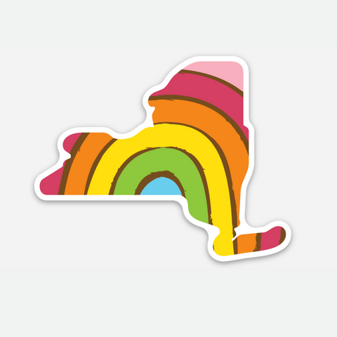 PRIDE STATE STICKER - NEW YORK