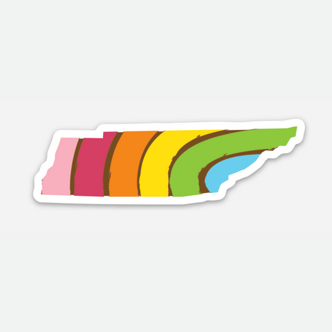 PRIDE STATE STICKER - TENNESSEE