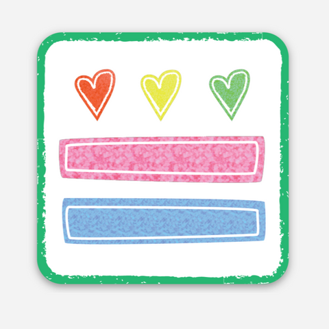 D.C. PRIDE - CITY FLAG STICKER